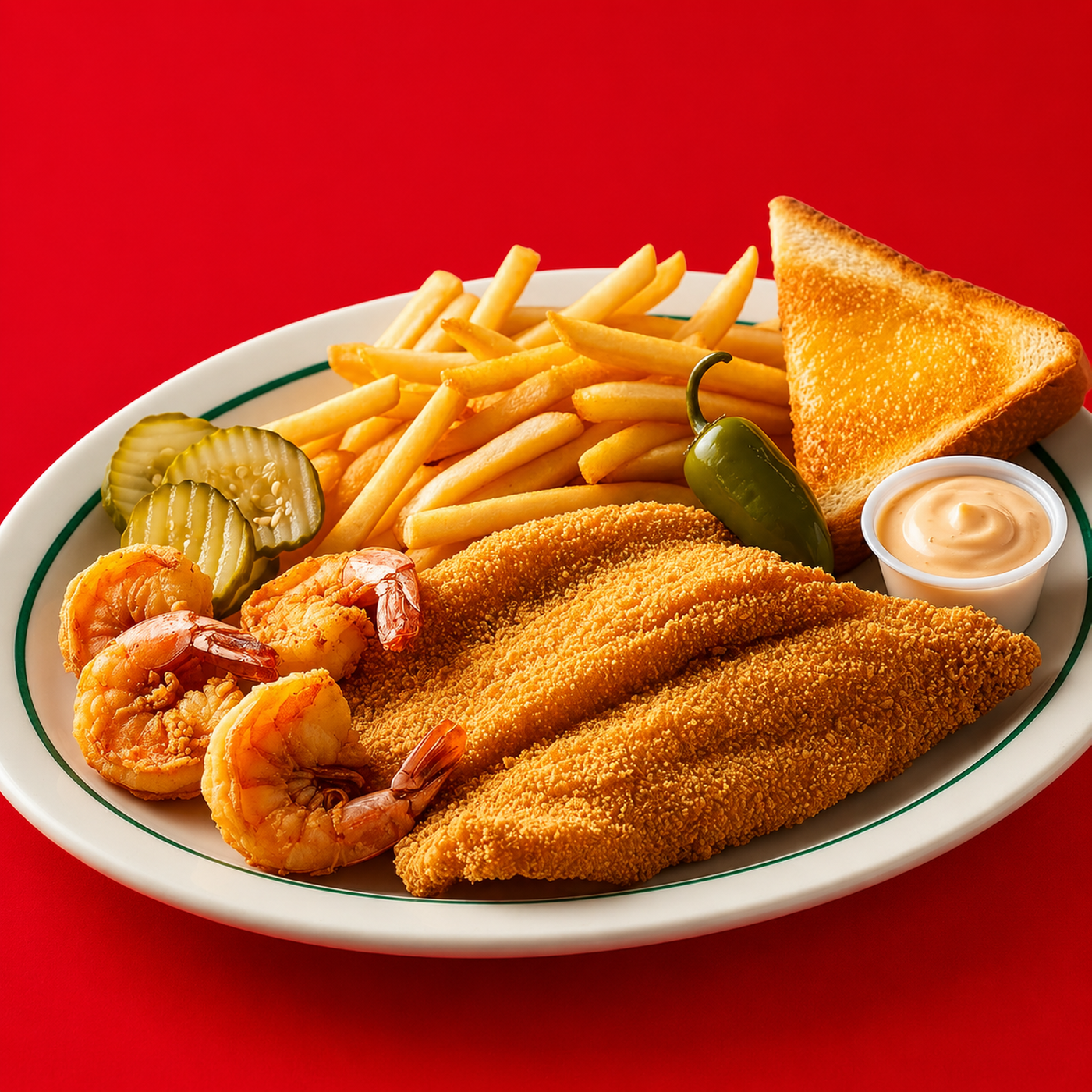 Fish and Shrimp Basket