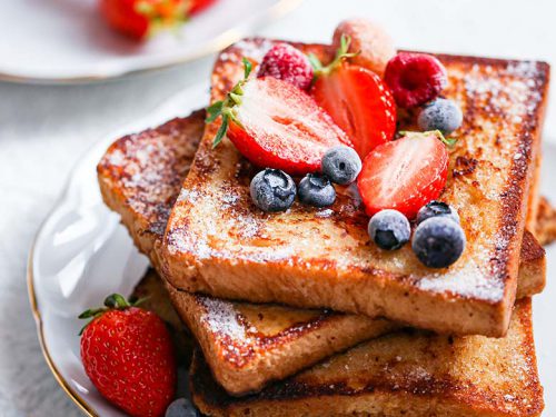 Create your own Cinnamon French
Toast