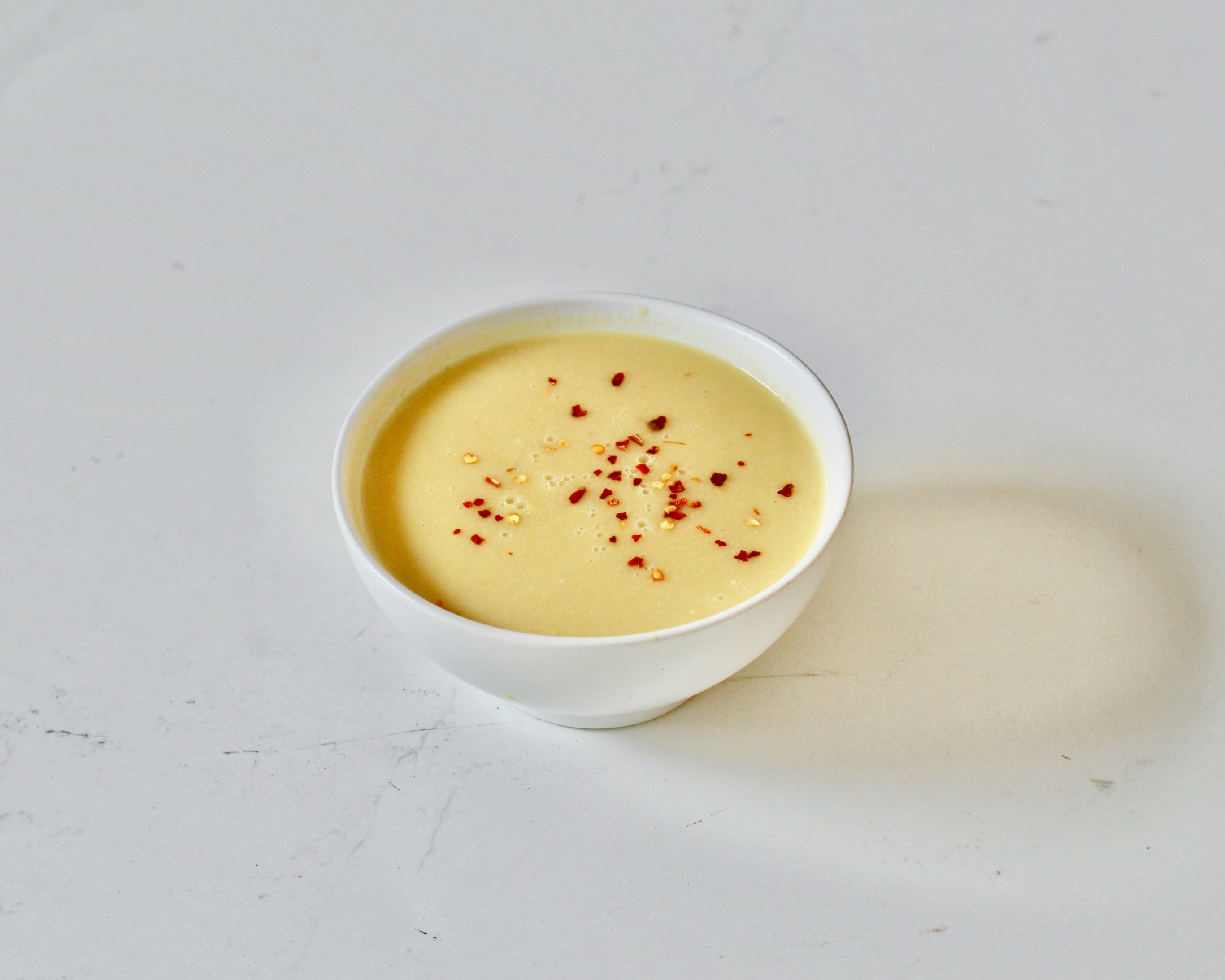 Spiced Cauliflower Soup (GF, V)