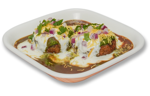 Aloo Tikki Chaat.