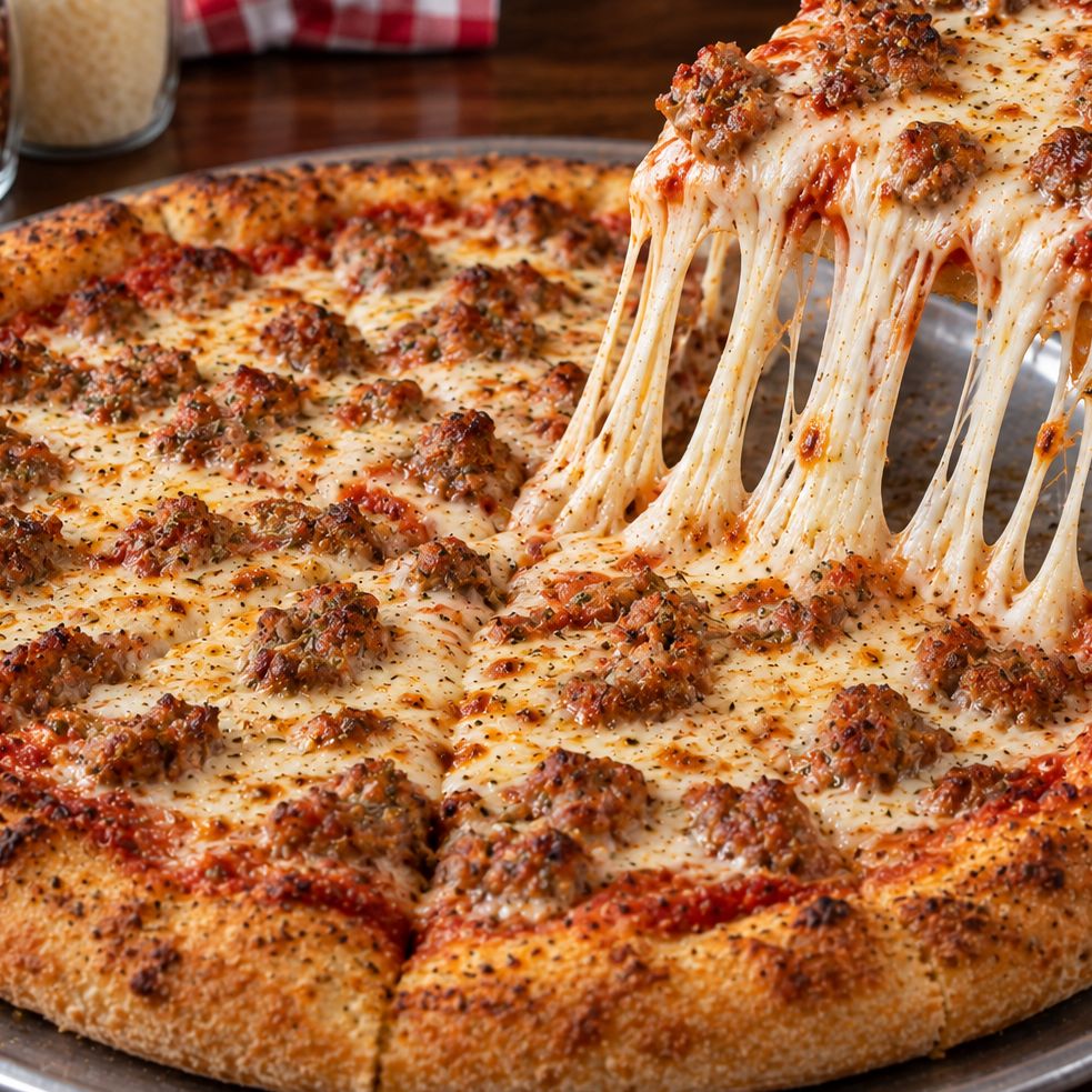 Italian Sausage Pie.