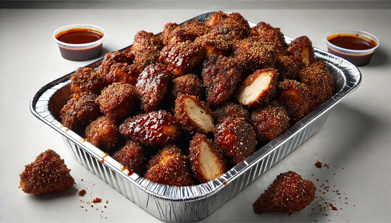 Jerk Chicken Tray.