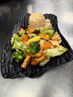 Stir Fry with Garlic Sauce.