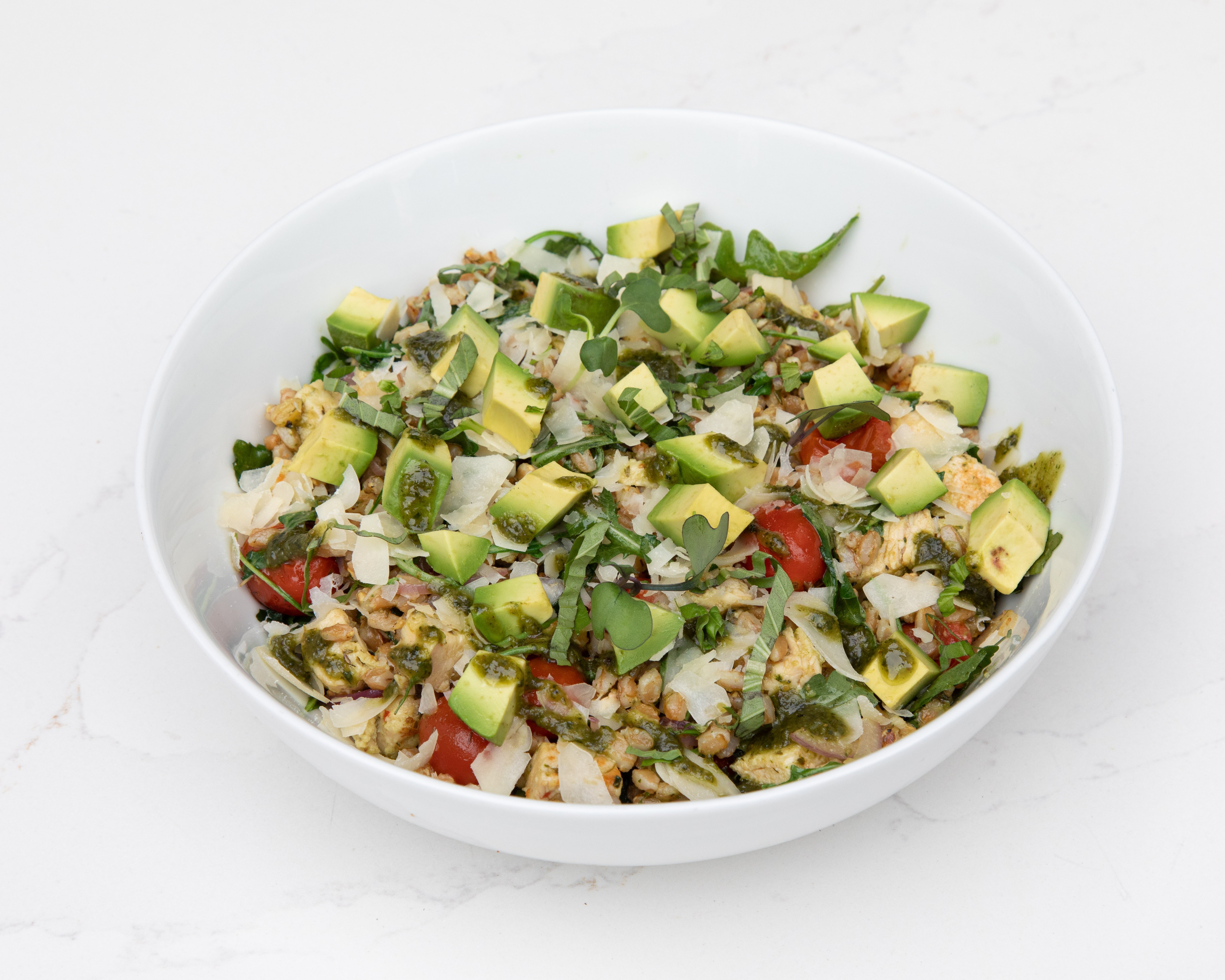 Pesto Chicken Bowl