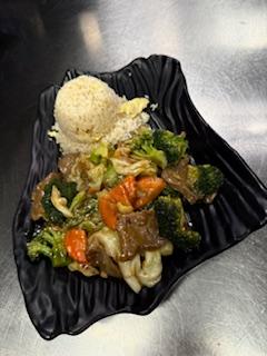 Spicy Garlic Stir Fried.