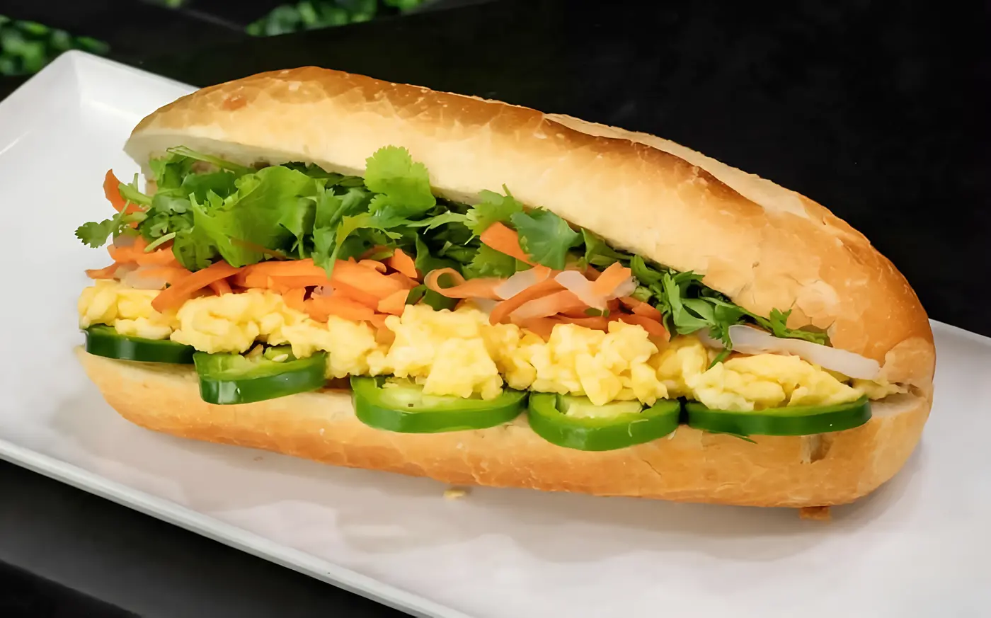 Fried Egg Banh Mi
