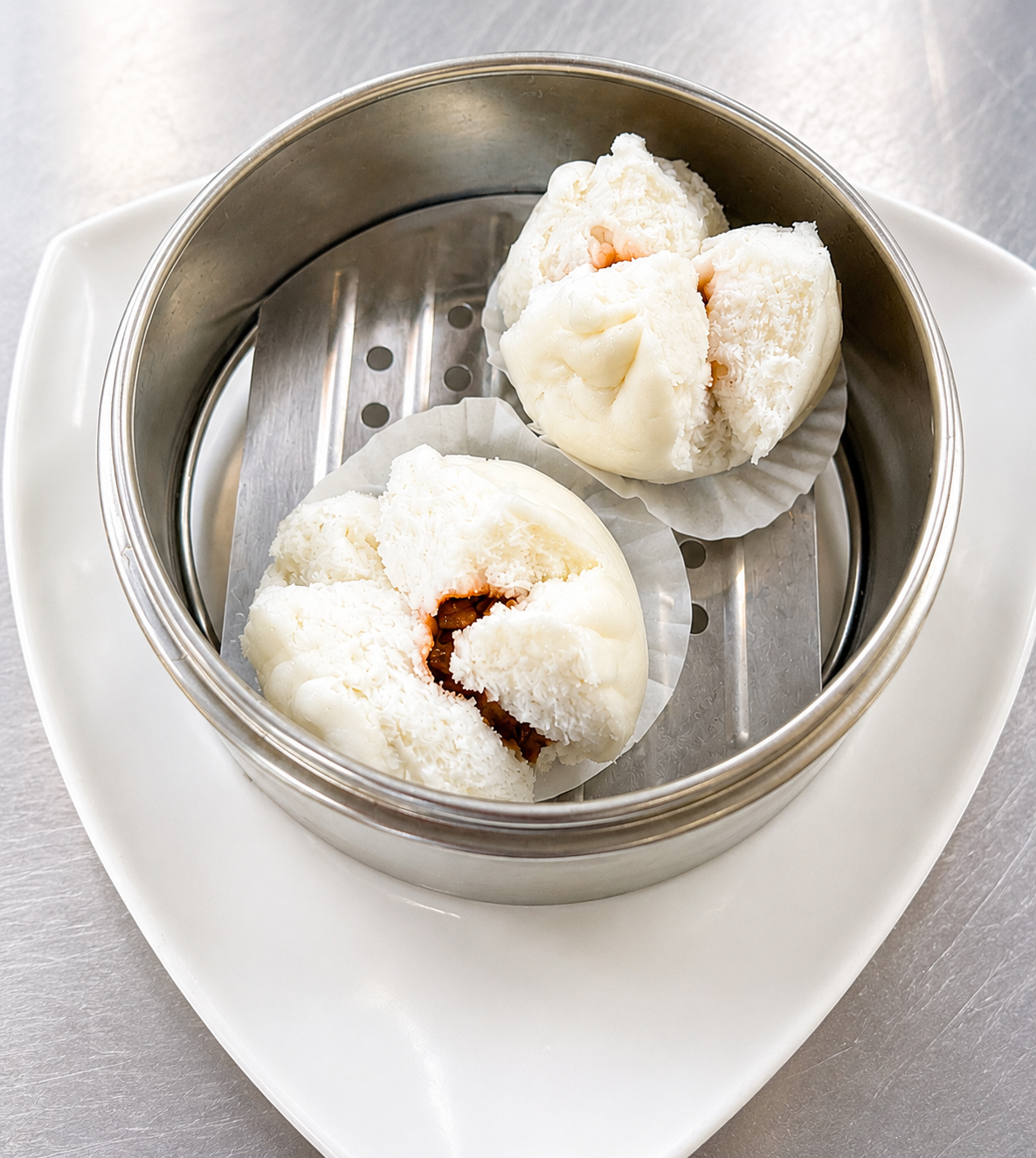 Steamed B B Q Pork  Buns (2).
