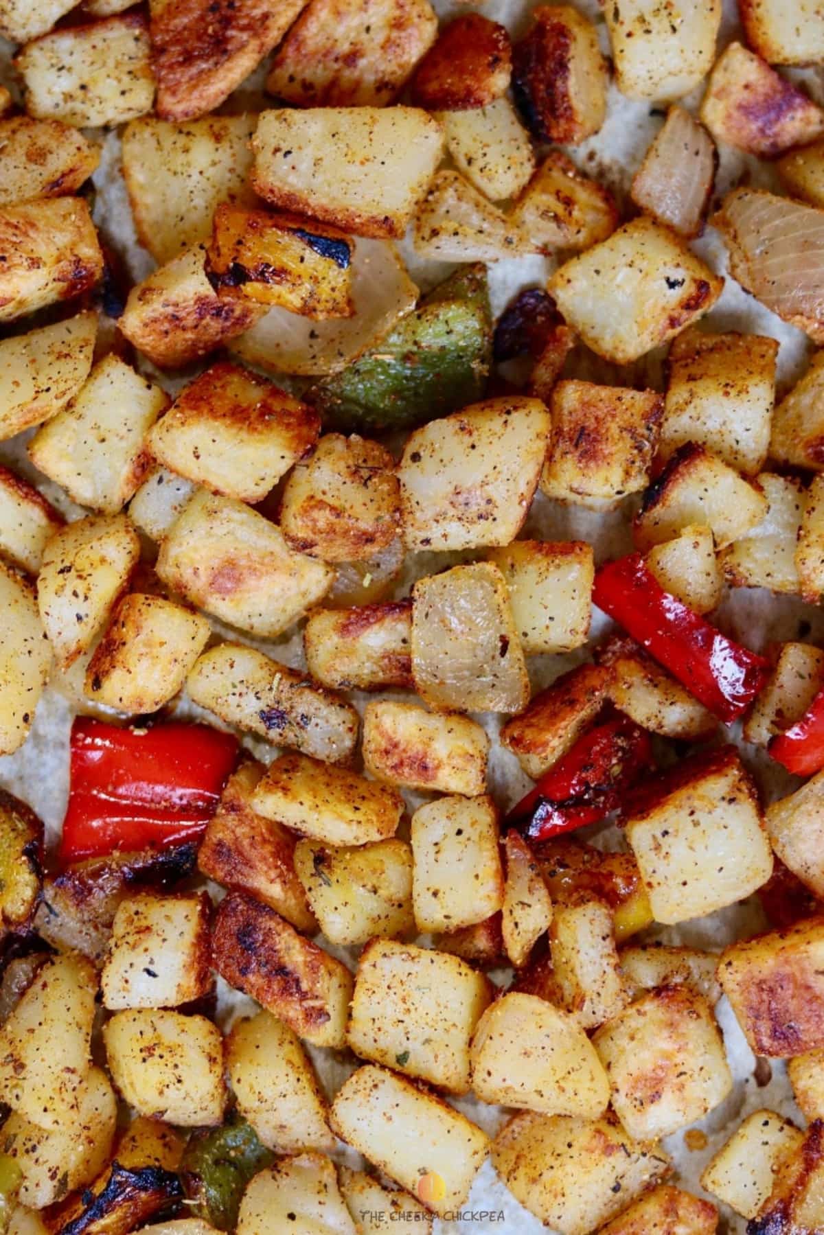 Home fries platter