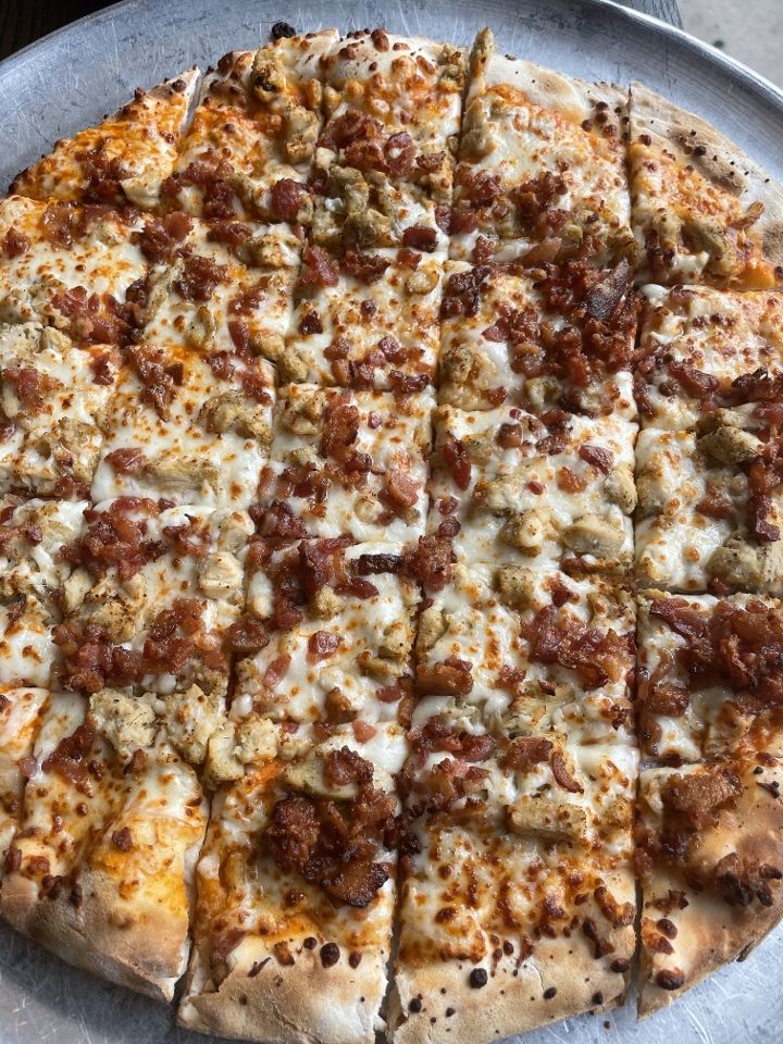 Medium Thin Spicy Buffalo Chicken.