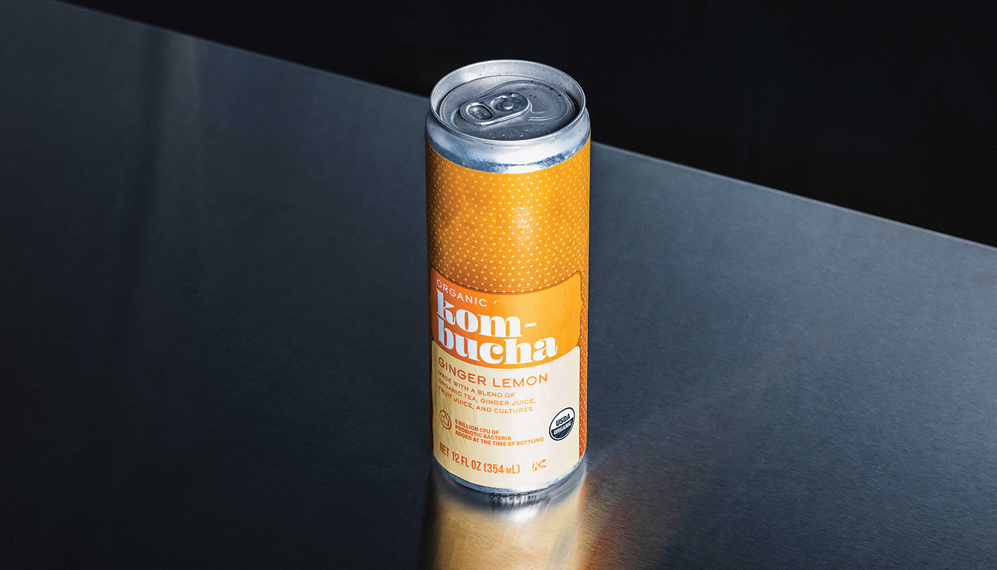 Ginger Lemon Kombucha