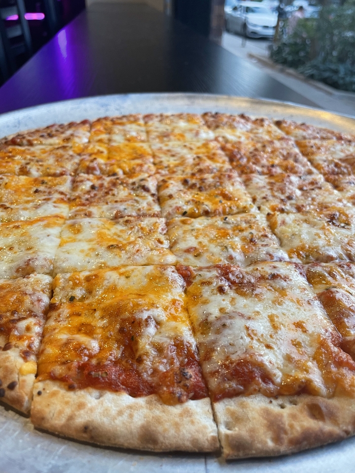 Large Thin Four Cheese.
