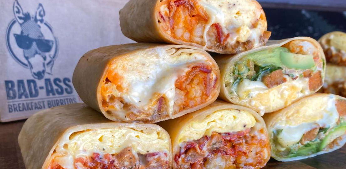 Bad Ass Breakfast Burritos